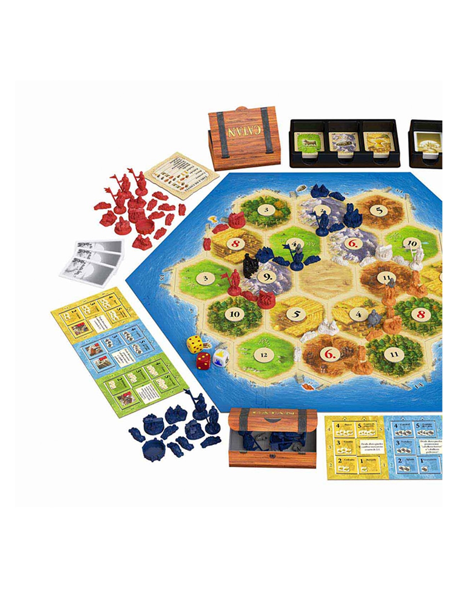 Catan: ciudades y caballeros juego de mesa 2