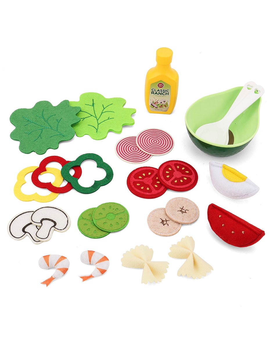 Kit juego de ensalada juego de rol para niños