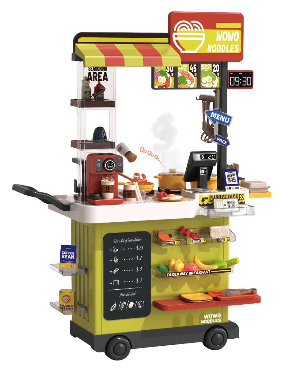 Fast food shop juego de rol para niños