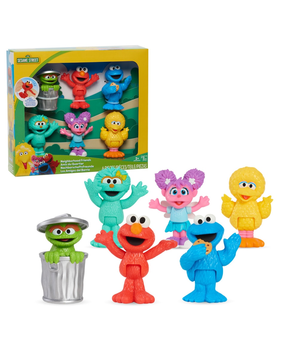 Juguete articulado Plaza Sésamo Sesame Street