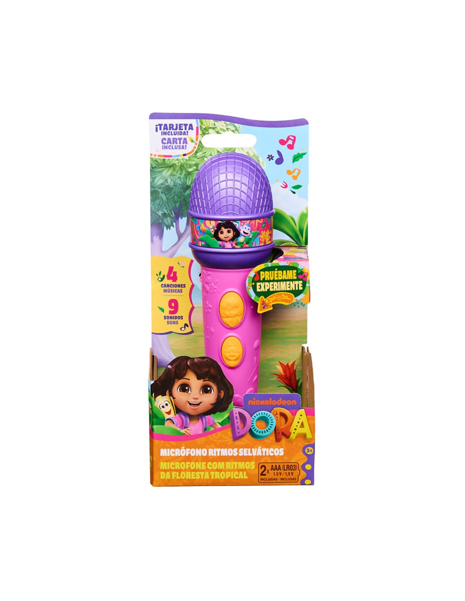 Microfono dora juego de rol para niños