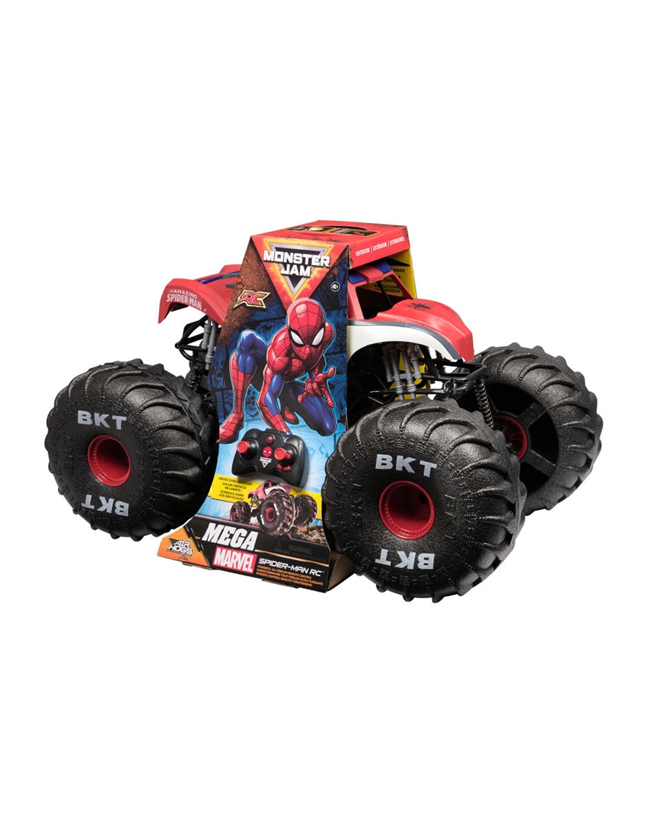 Automóvil monster truck monster jam 6070554 spider-man