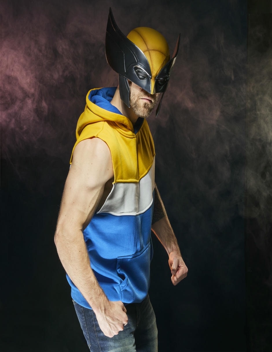 Casco cosplay de Wolverine 11