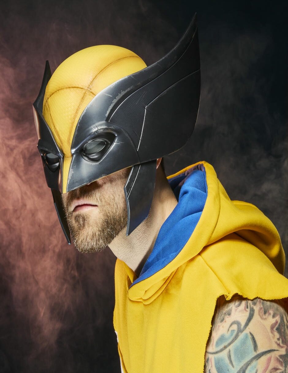 Casco cosplay de Wolverine 13
