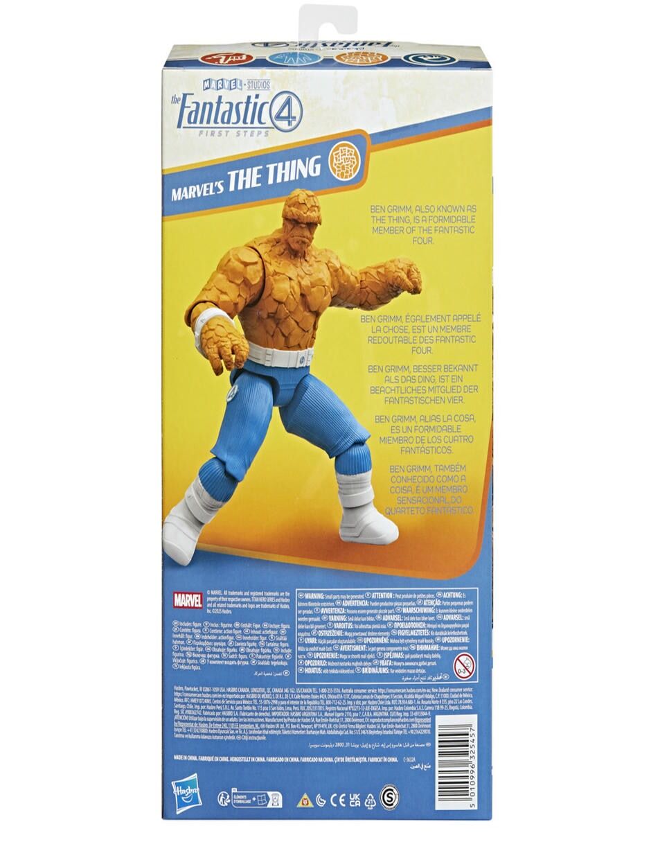 Figura de acción articulada Los 4 Fantásticos: Primeros Pasos La Mole fans Marvel
