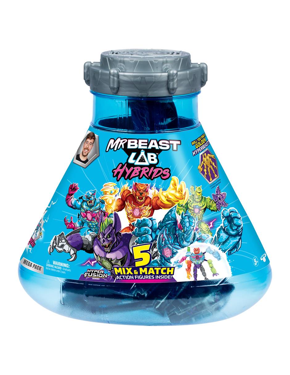 Set figuras acción articulada Mr. Beast Collectors
