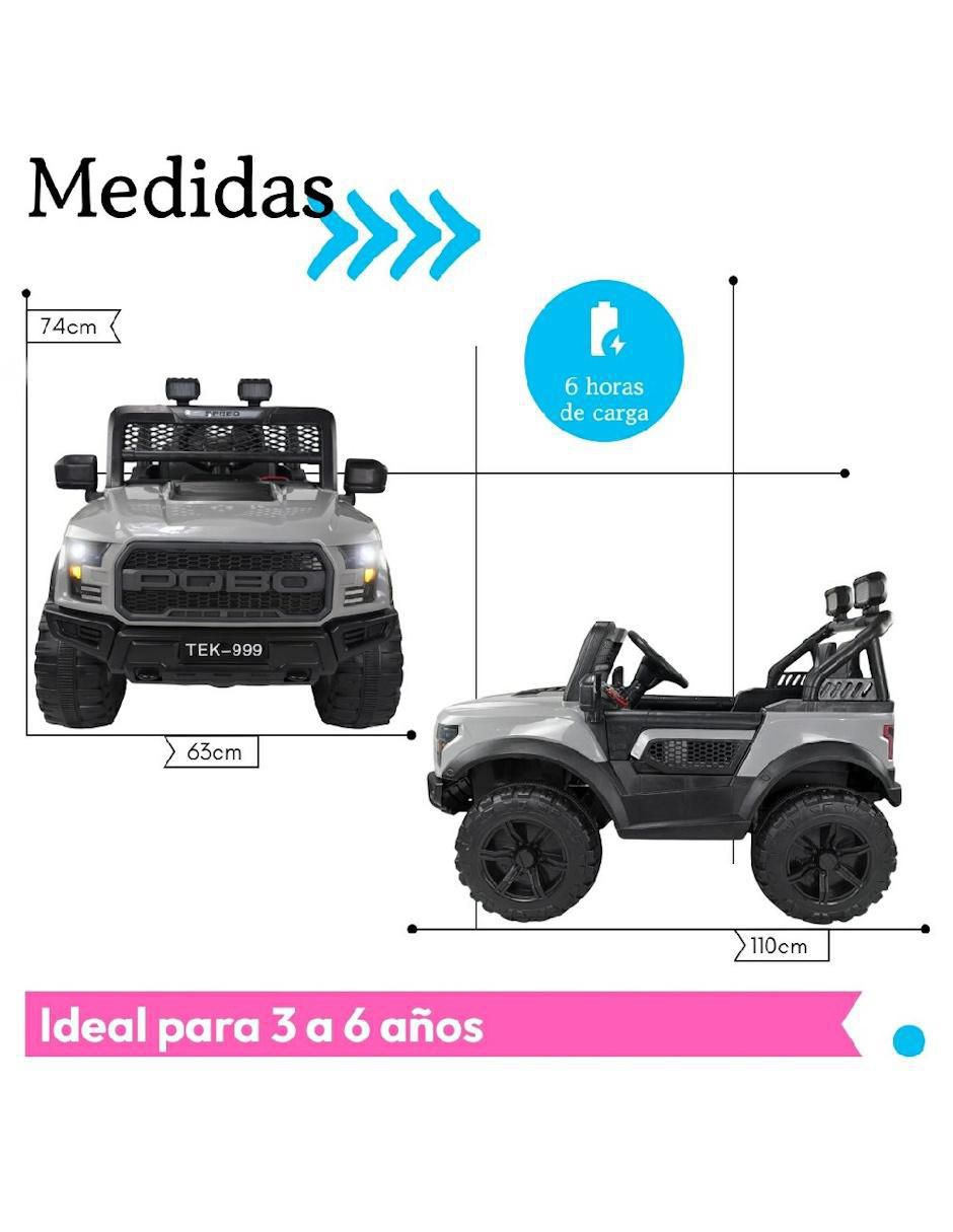Automóvil montable con control remoto infantil recargable 5