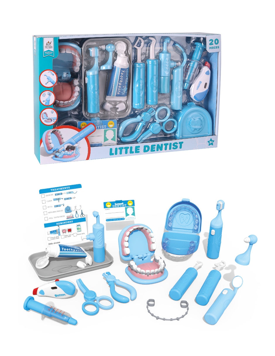 Set pequeño dentista juego de rol para niños