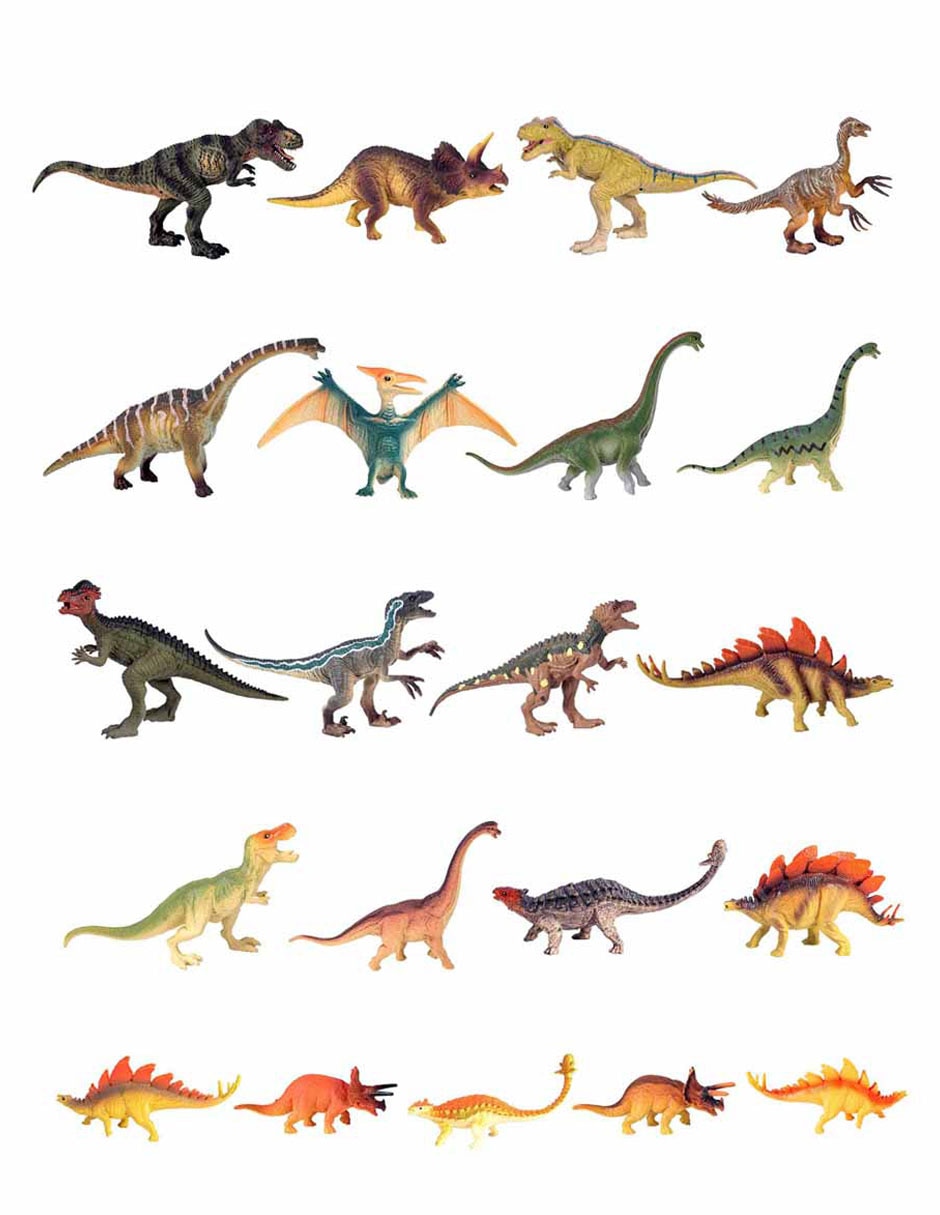 DINOSAURIOS 21PZS TOYTOWN