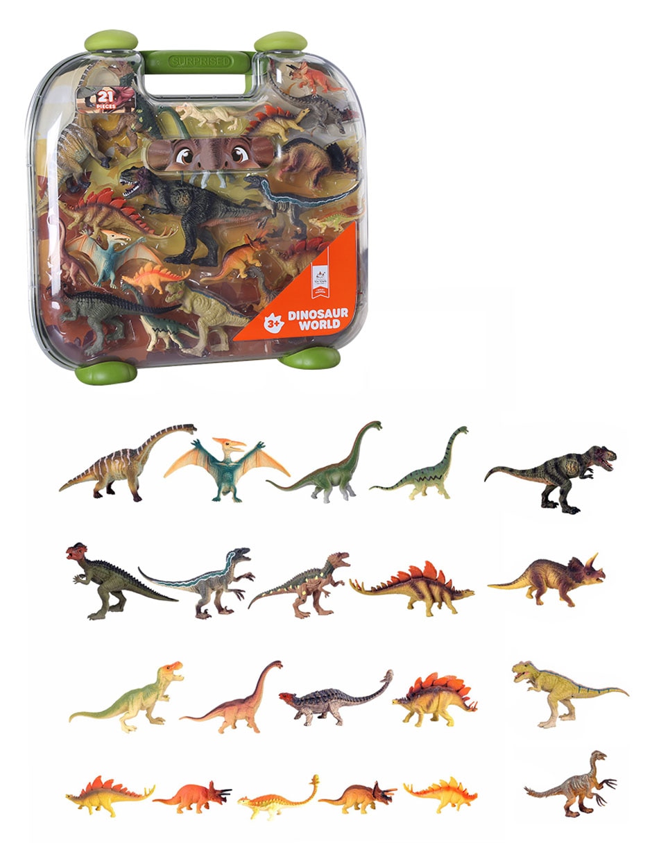 DINOSAURIOS 21PZS TOYTOWN