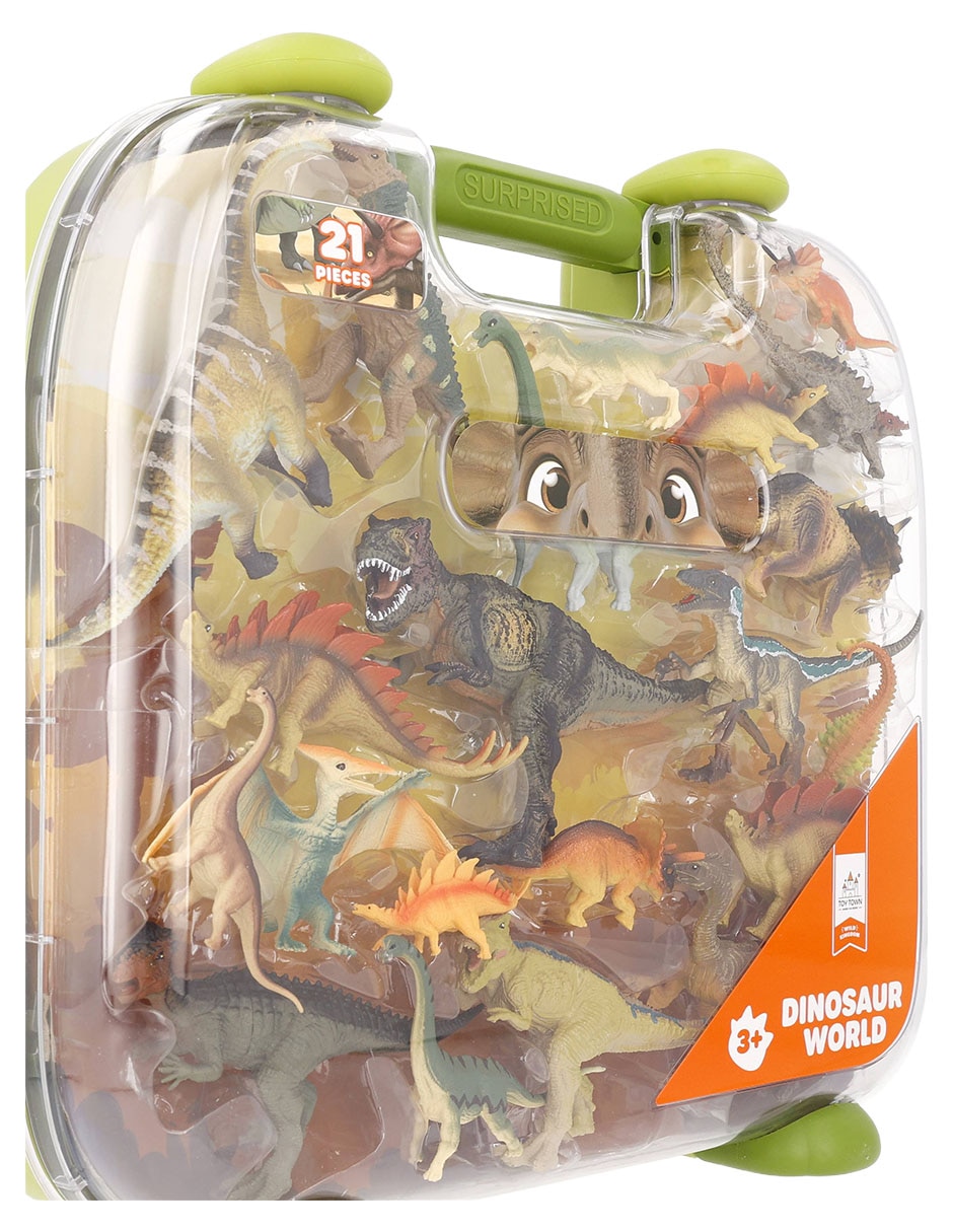DINOSAURIOS 21PZS TOYTOWN