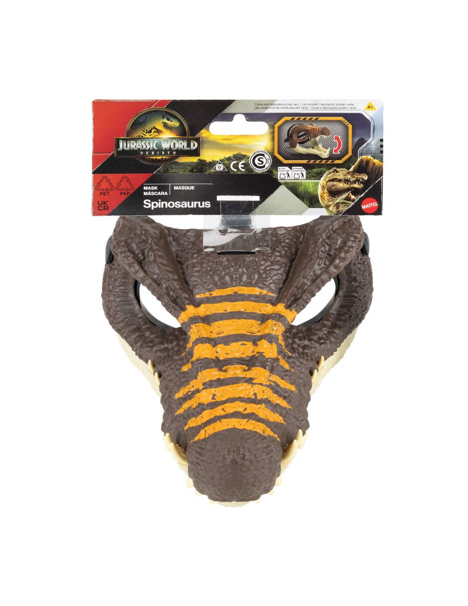 Rebirth máscara spinosaurus juego de rol para niños
