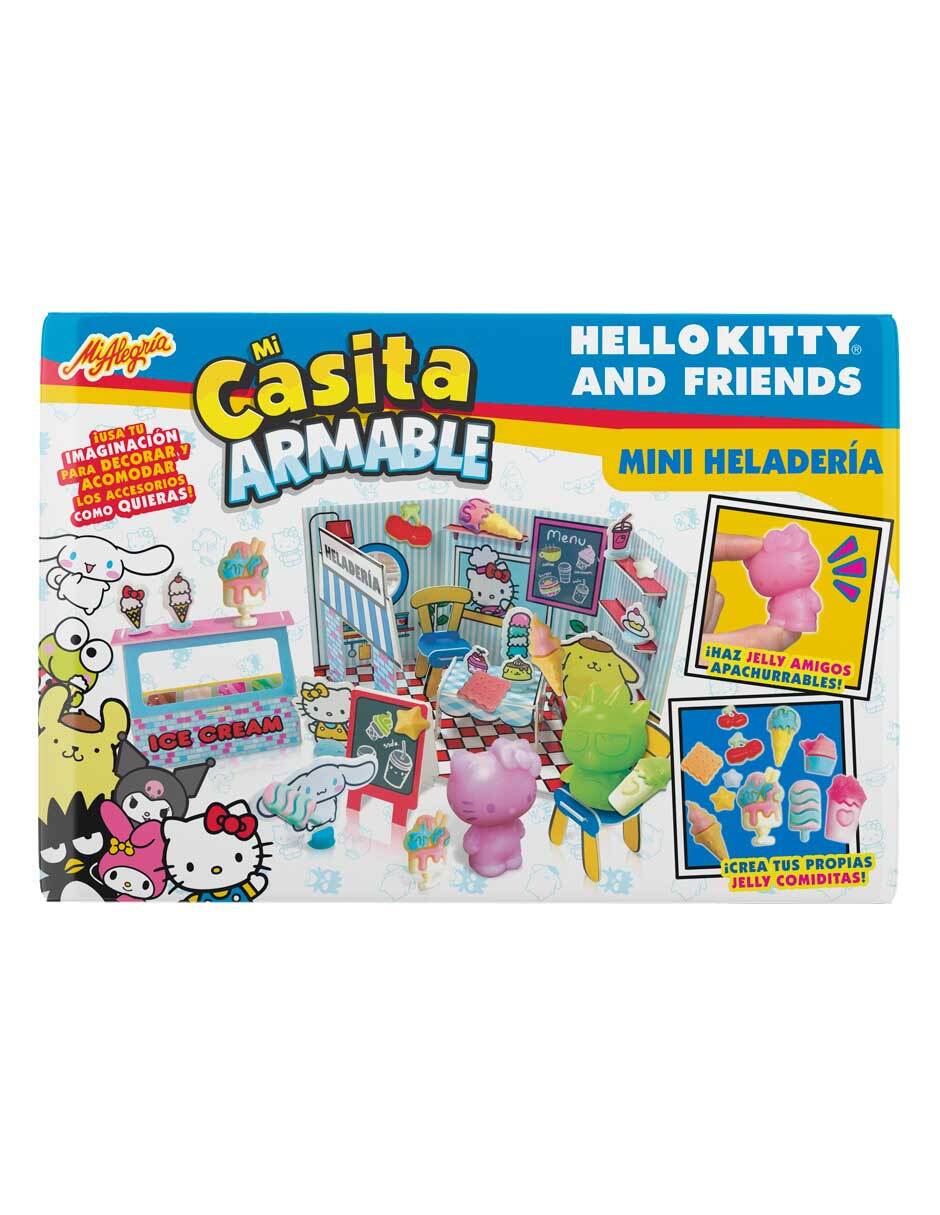 Hello Kitty and Friends Mi Casita Armable Heladería 2517