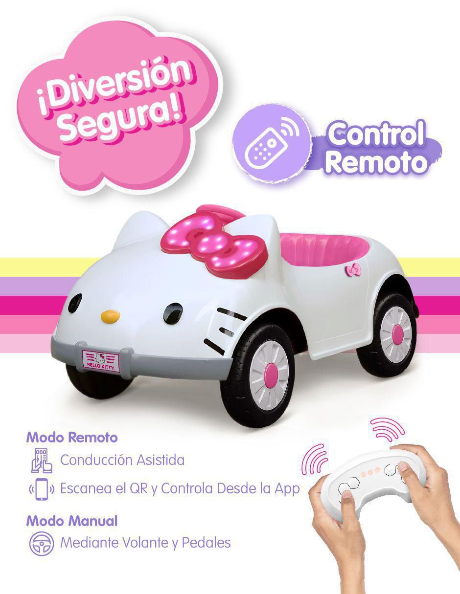 Automóvil montable con control remoto de batería