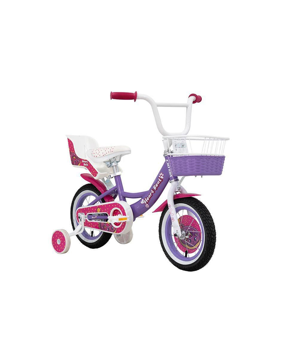 Bicicleta infantil rodada 12 para niña 2