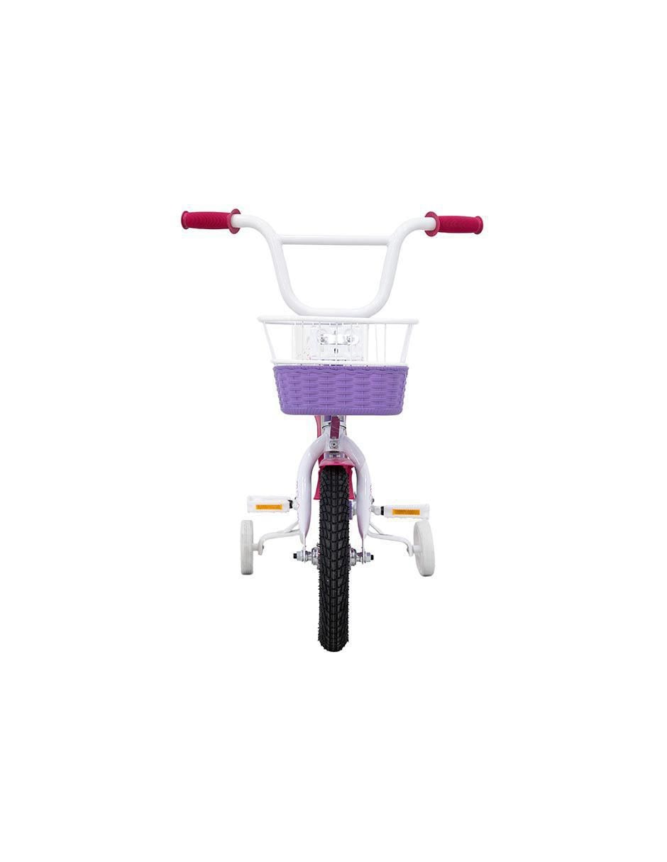 Bicicleta infantil rodada 12 para niña 3