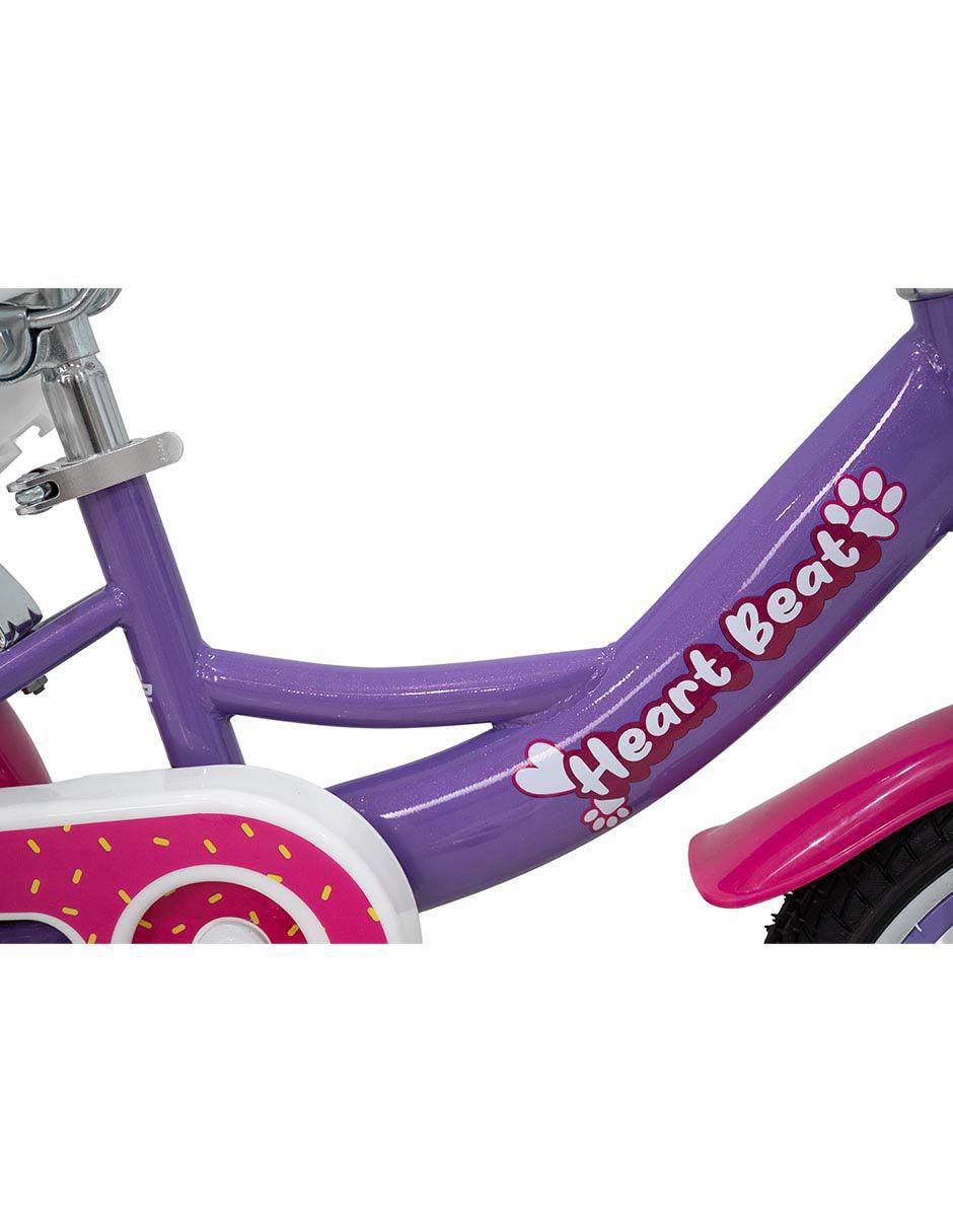 Bicicleta infantil rodada 12 para niña 6