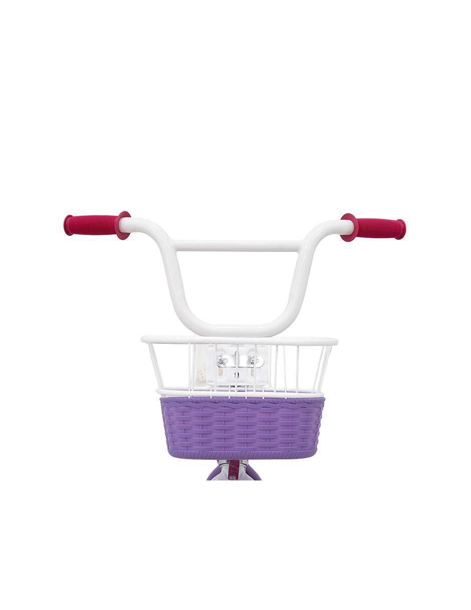 Bicicleta infantil rodada 12 para niña 9