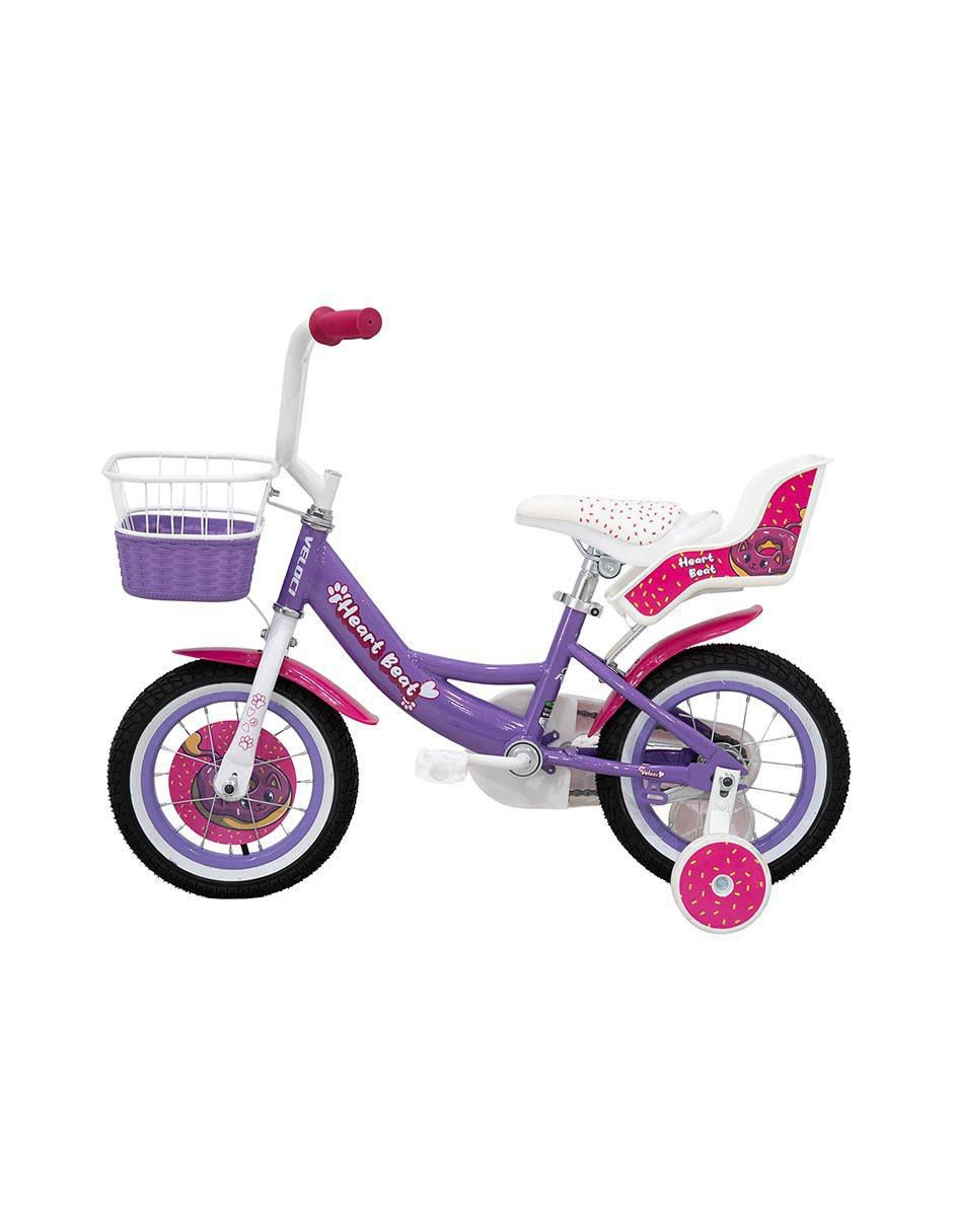 Bicicleta infantil rodada 12 para niña 10