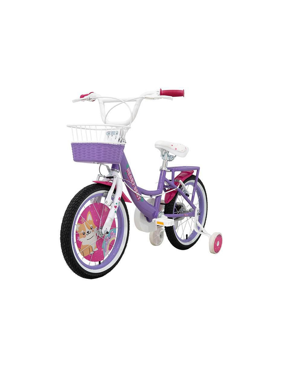 Bicicleta infantil rodada 16 unisex 10