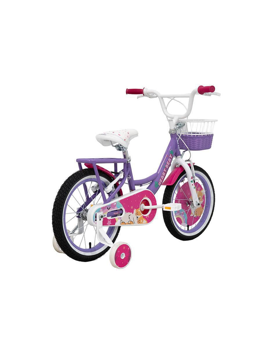 Bicicleta infantil rodada 16 unisex