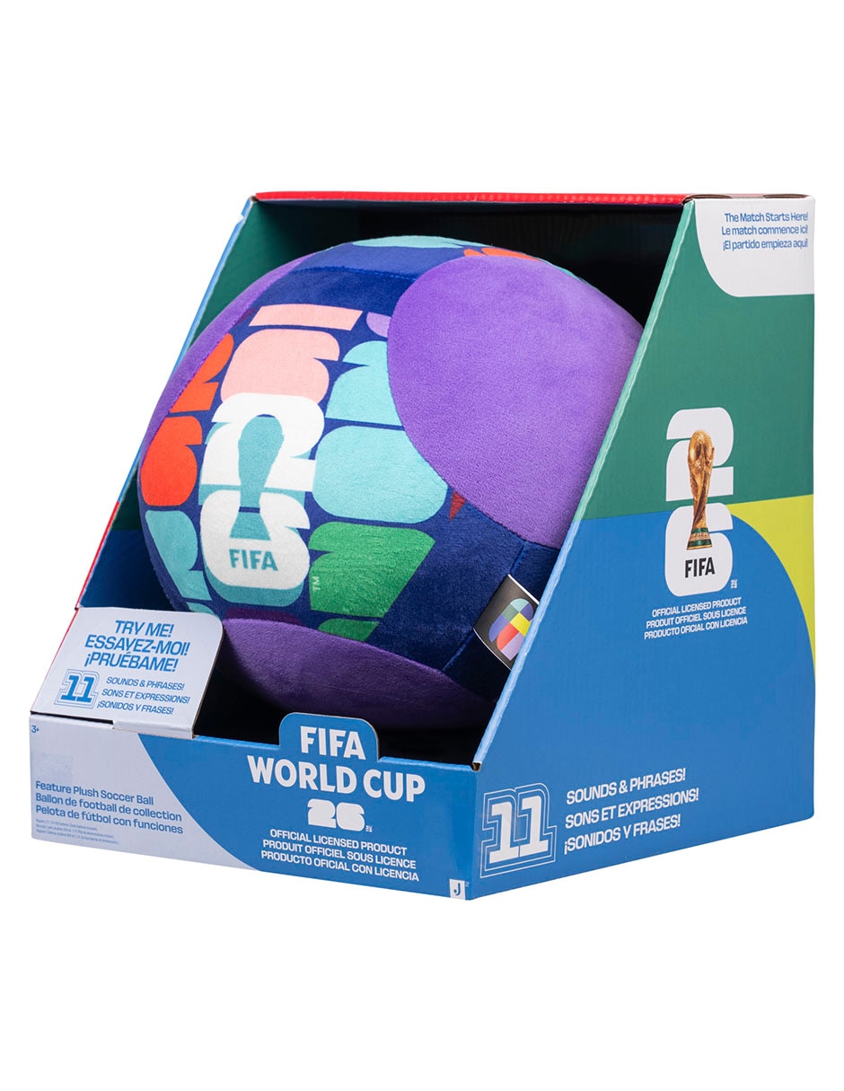 Peluche de balón Fifa World Cup 26 de 26 cm