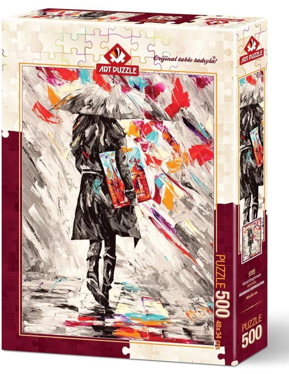 Rompecabezas artistas modernos critico de arte 500 piezas