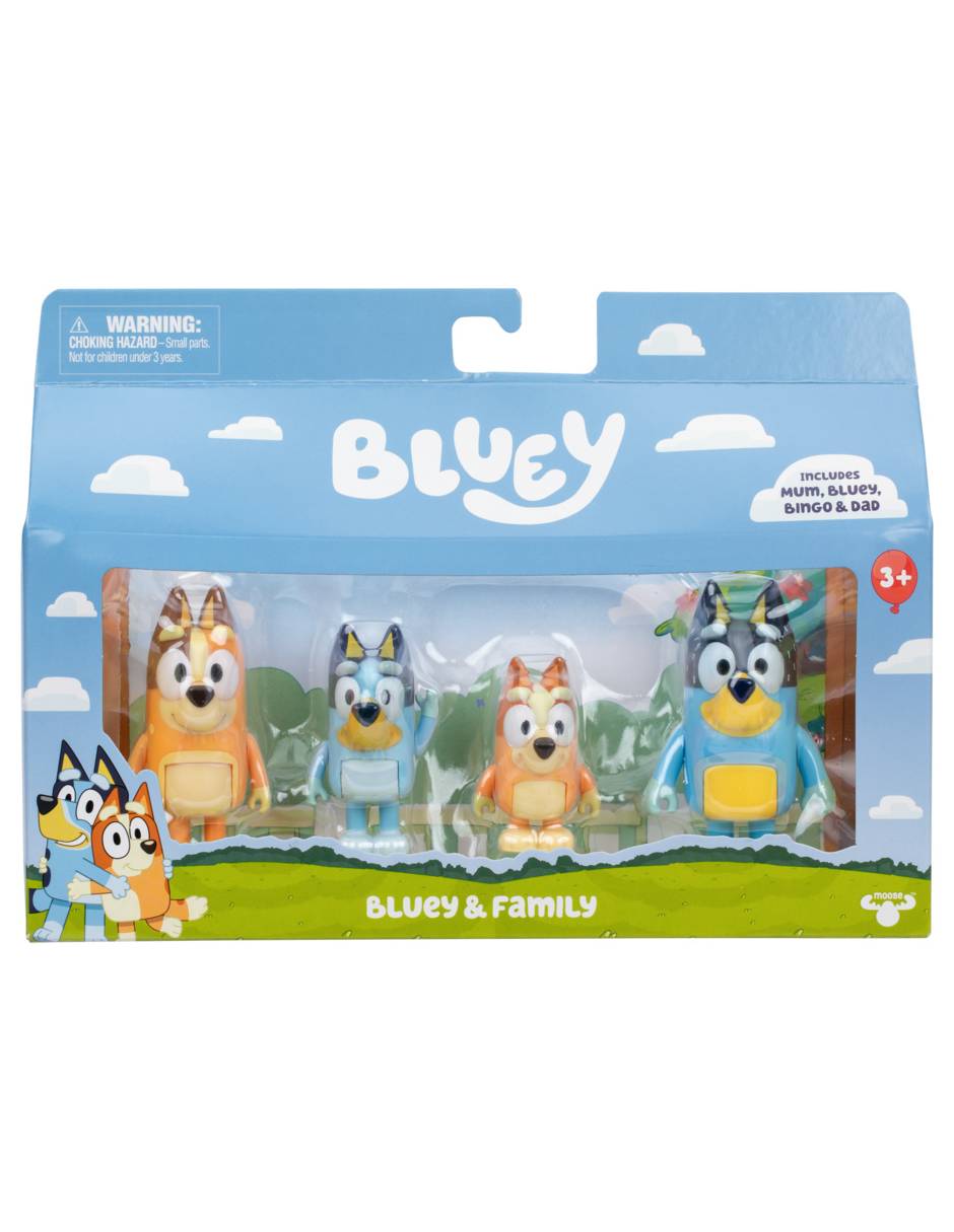 Set de figuras & Family Bluey
