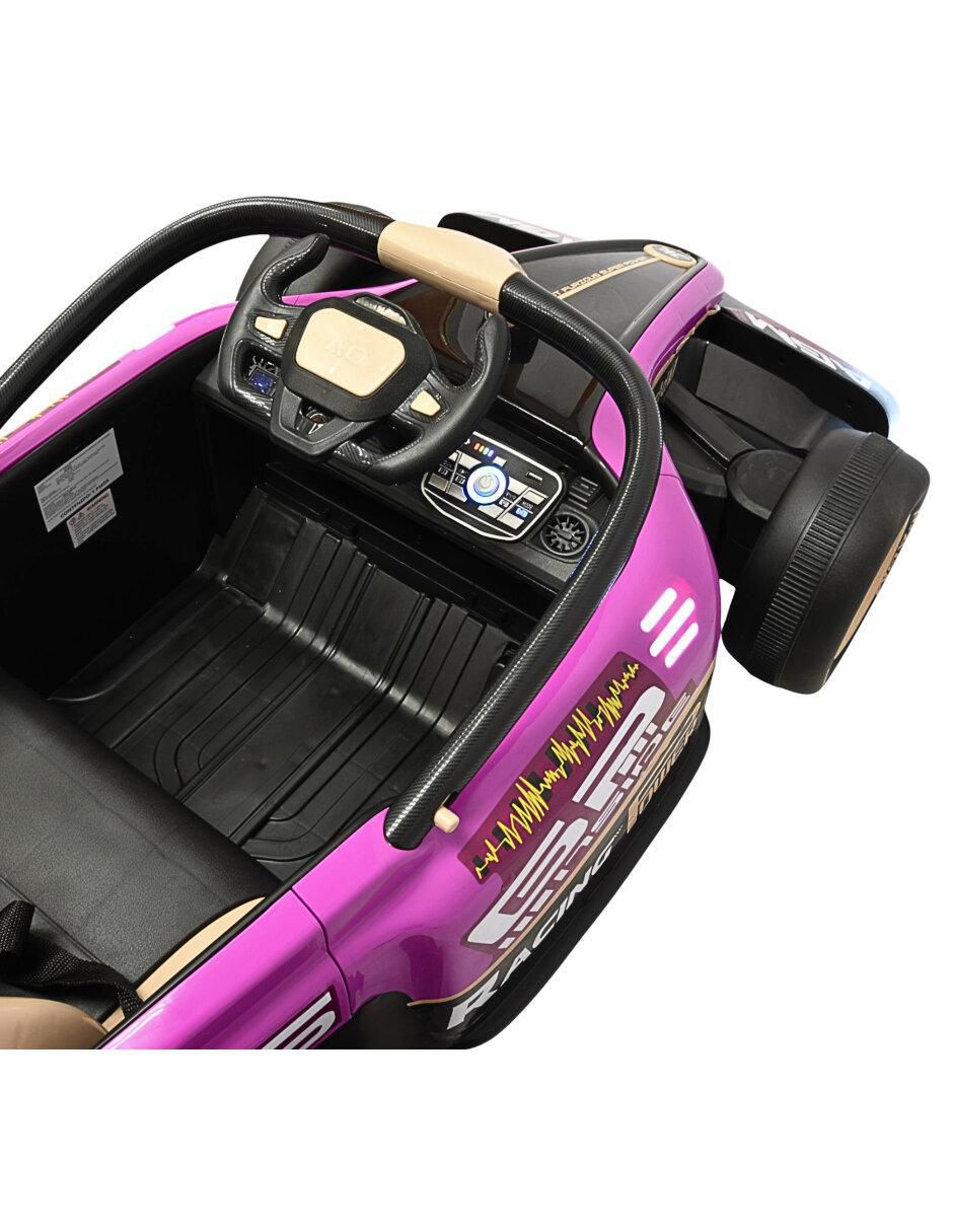 Automóvil montable con control remoto de carreras de recargable 7