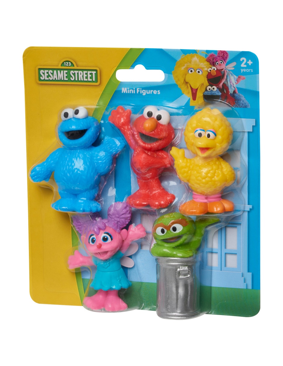 Set figuras de acción Plaza Sésamo 5