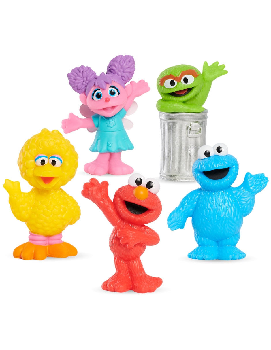 Set figuras de acción Plaza Sésamo 7