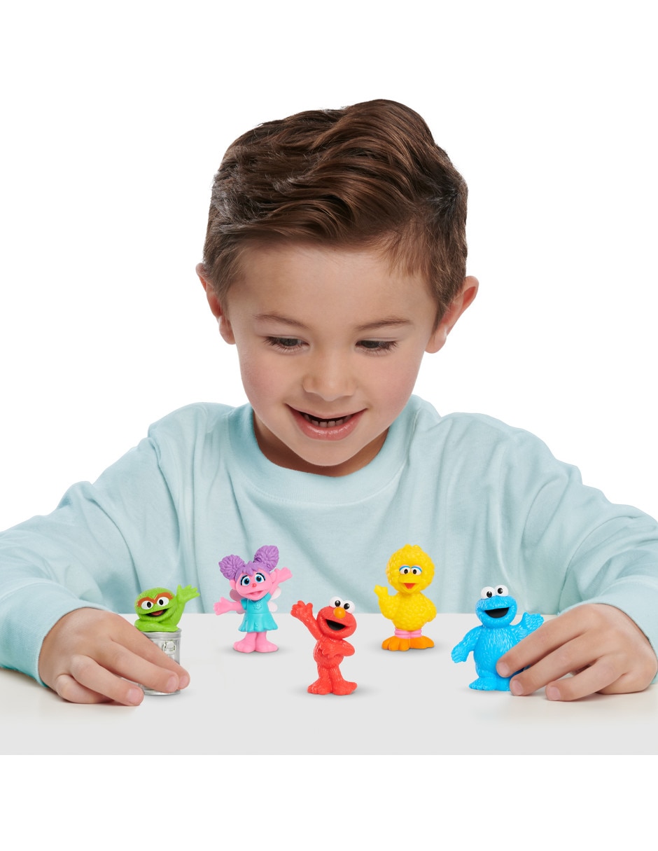 Set figuras de acción Plaza Sésamo 8