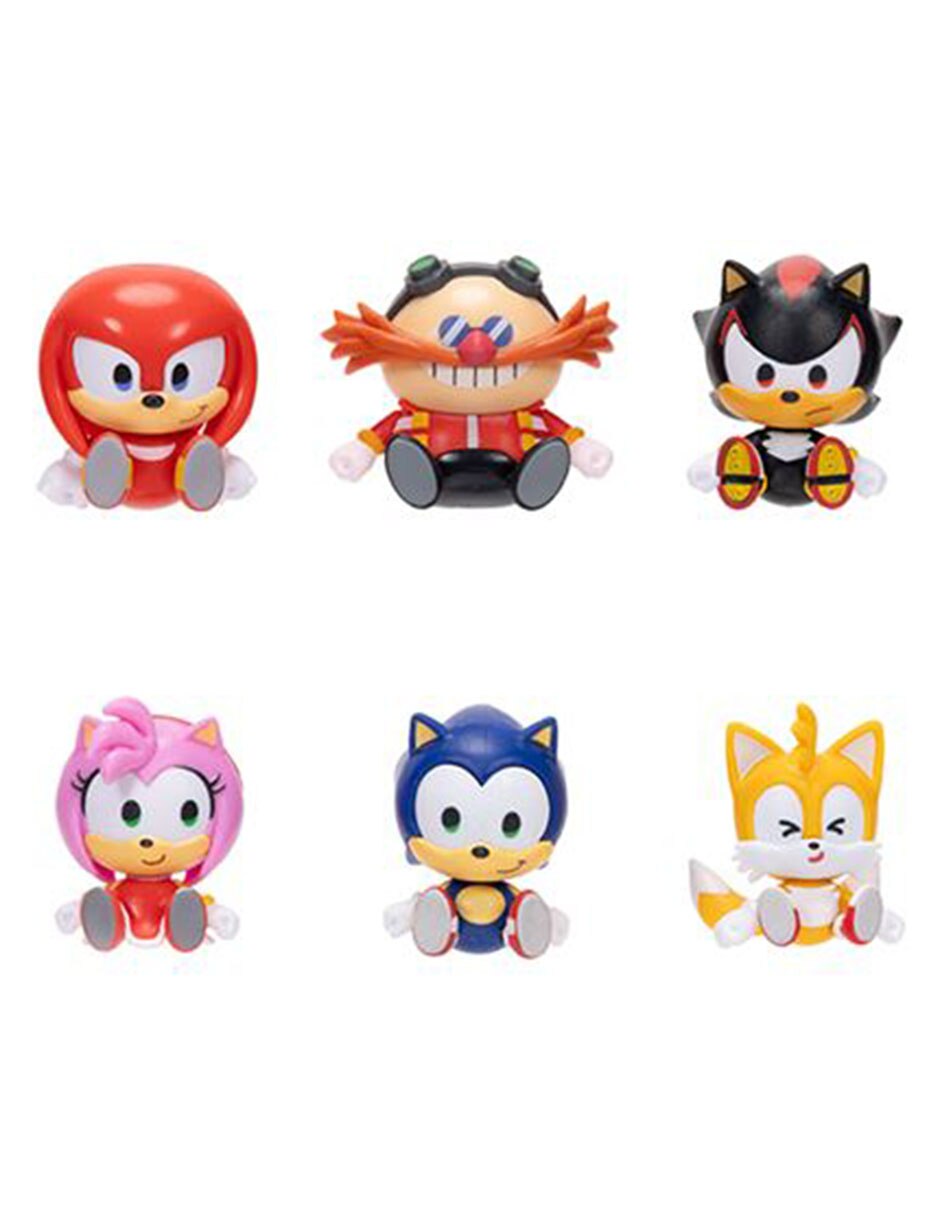 Set figuras acción Sonic Diferentes personajes 3