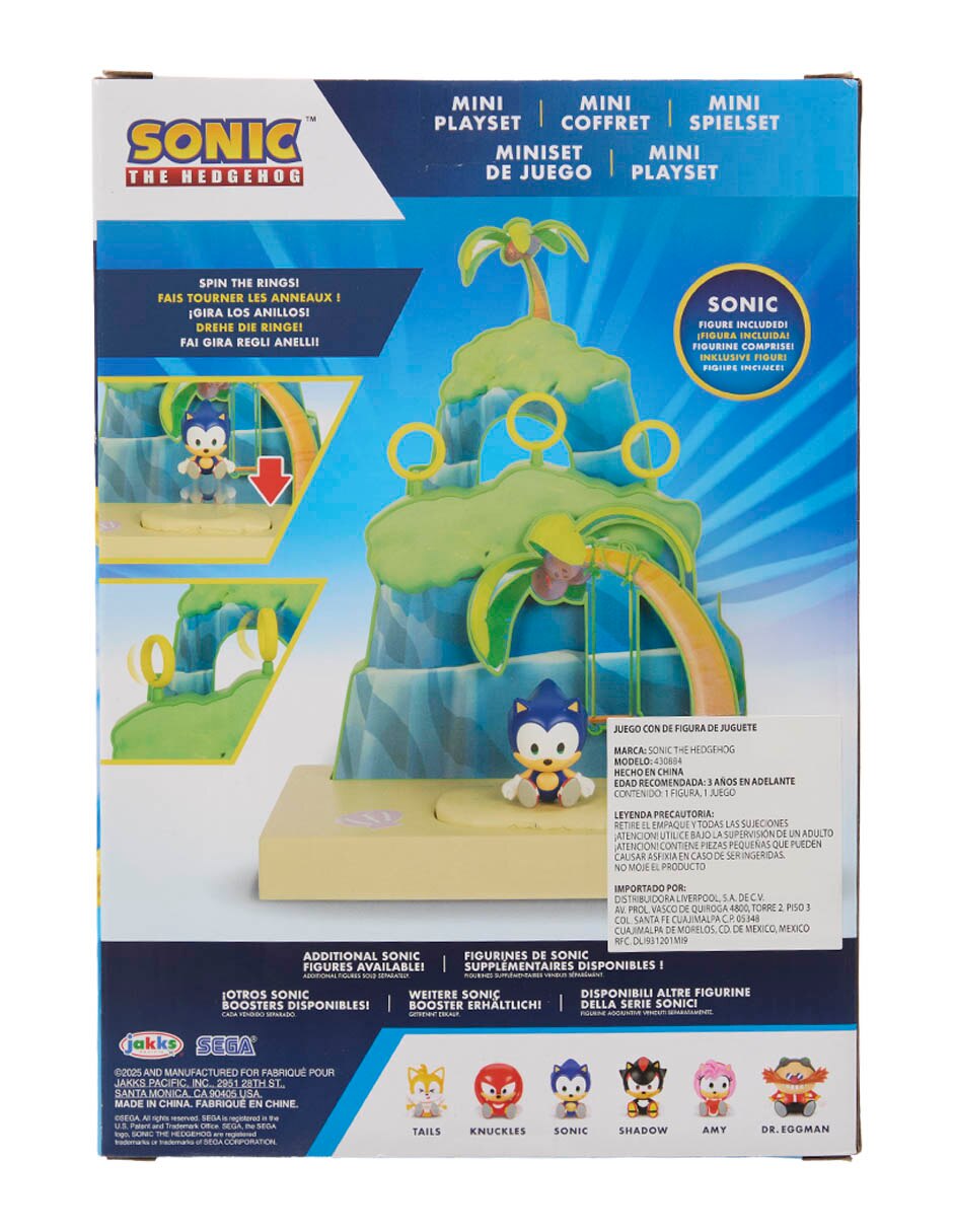 Set figuras acción Sonic