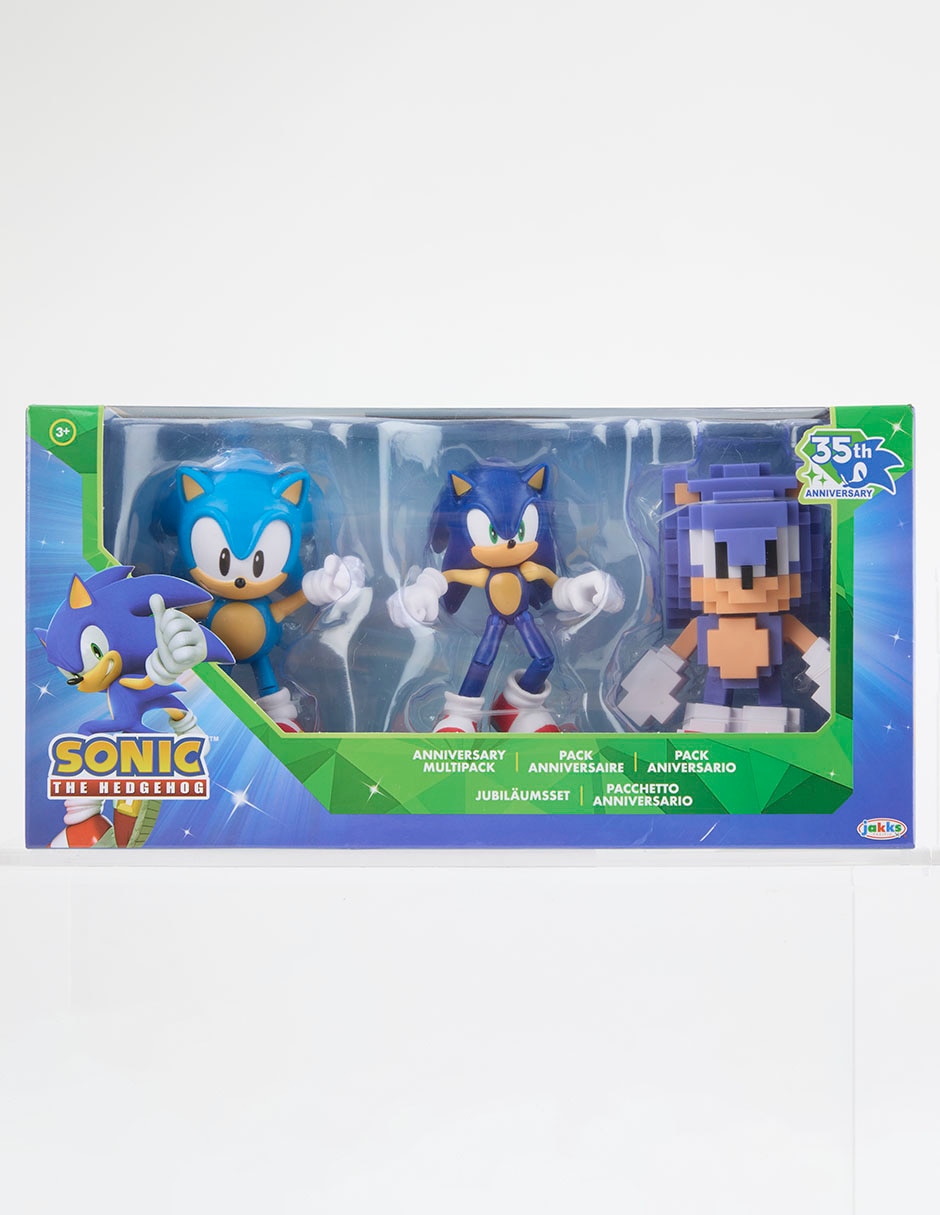 Set figuras acción Sonic Aniversario