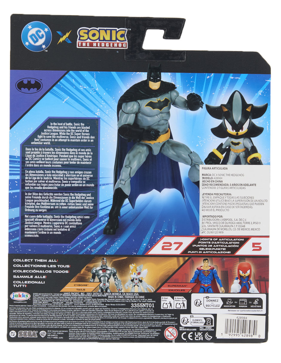 Set figuras acción DC 3