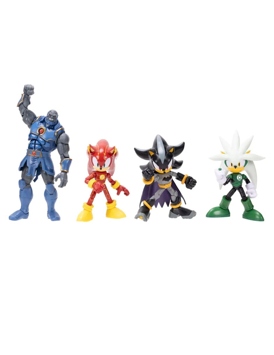 Set figuras acción articulada DC Left Eye 4