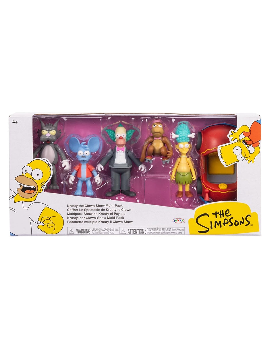 Set figuras acción Los Simpson Diferentes personajes