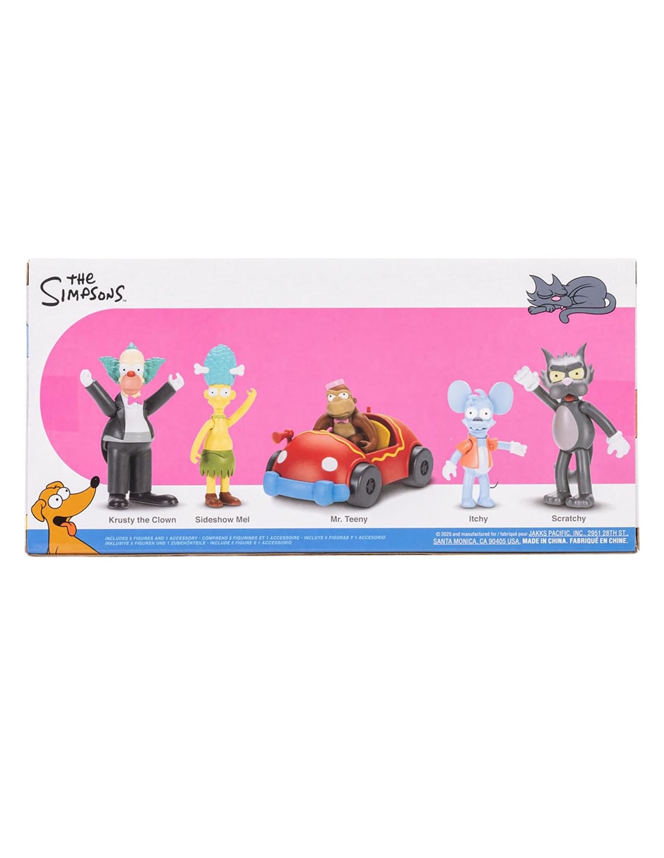 Set figuras acción Los Simpson Diferentes personajes 2