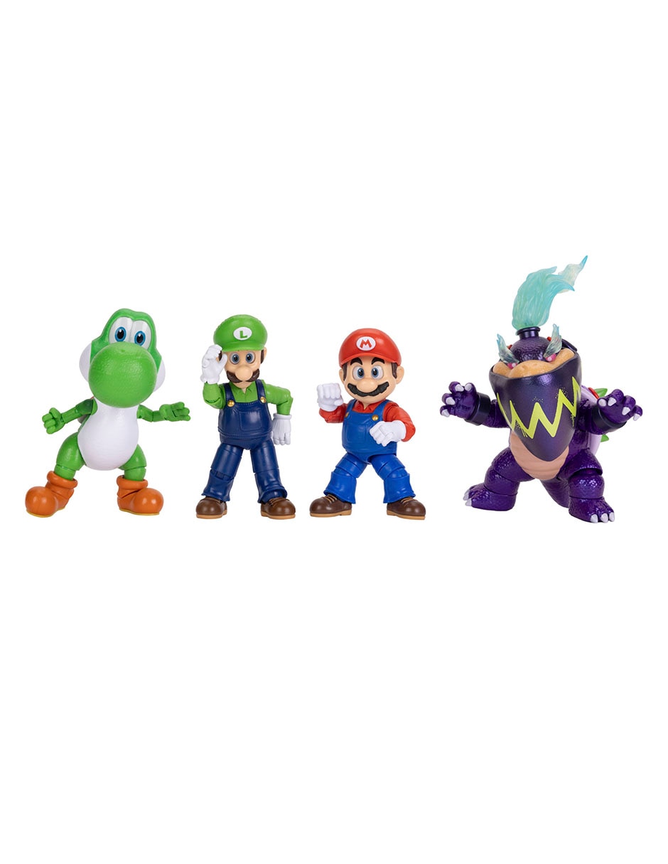 Set Figuras Acción Articulada Super Mario Galaxy Movie Jakks Pacific 1