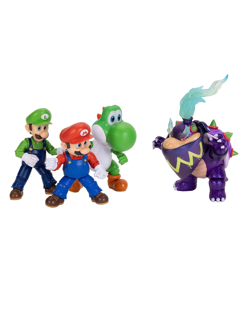 Set Figuras Acción Articulada Super Mario Galaxy Movie Jakks Pacific 5