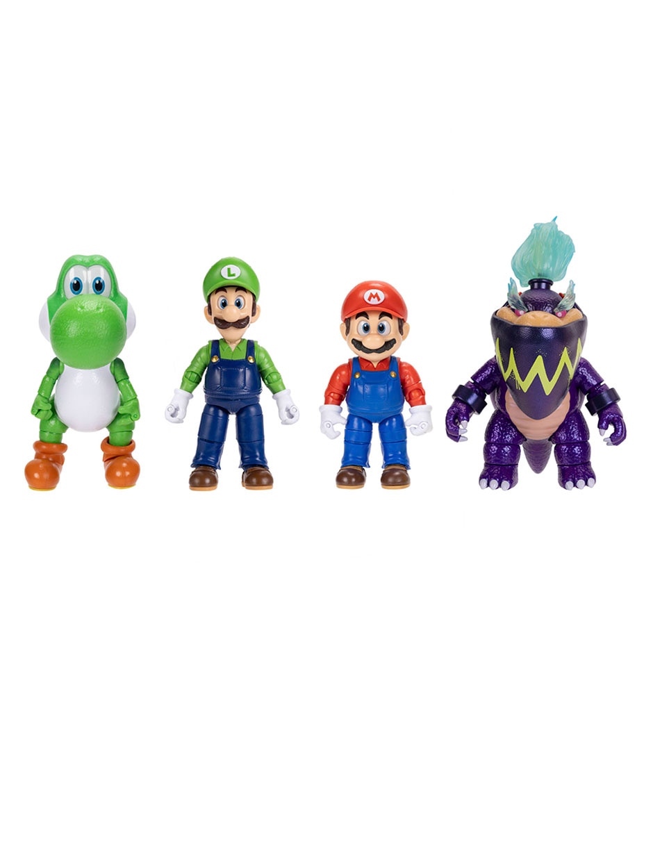 Set Figuras Acción Articulada Super Mario Galaxy Movie Jakks Pacific 6