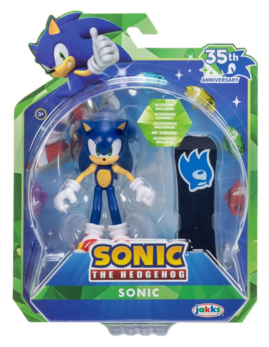 Figura articulada Sonic Anniversary Edition