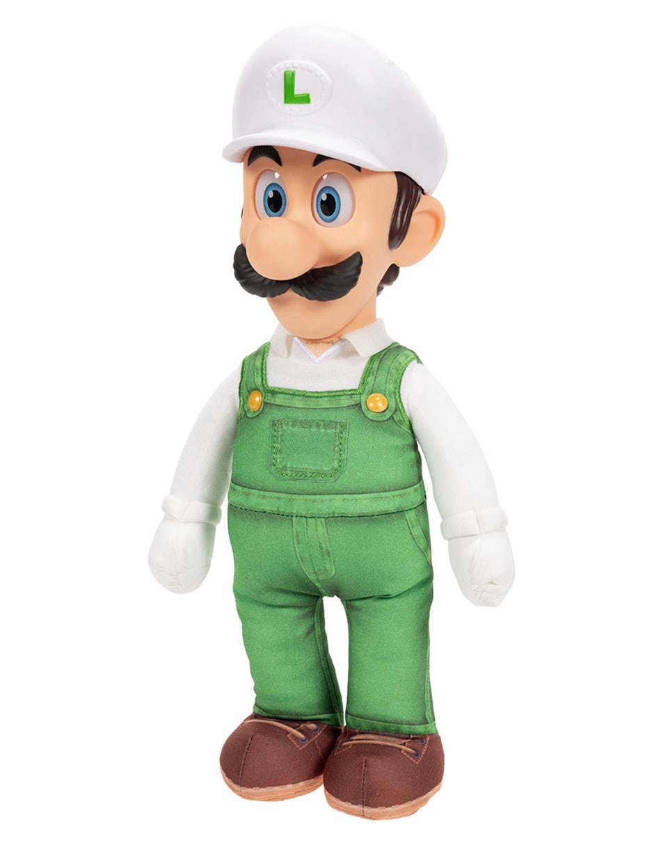 Peluche Super Mario Galaxy Movie Luigi de fuego 6