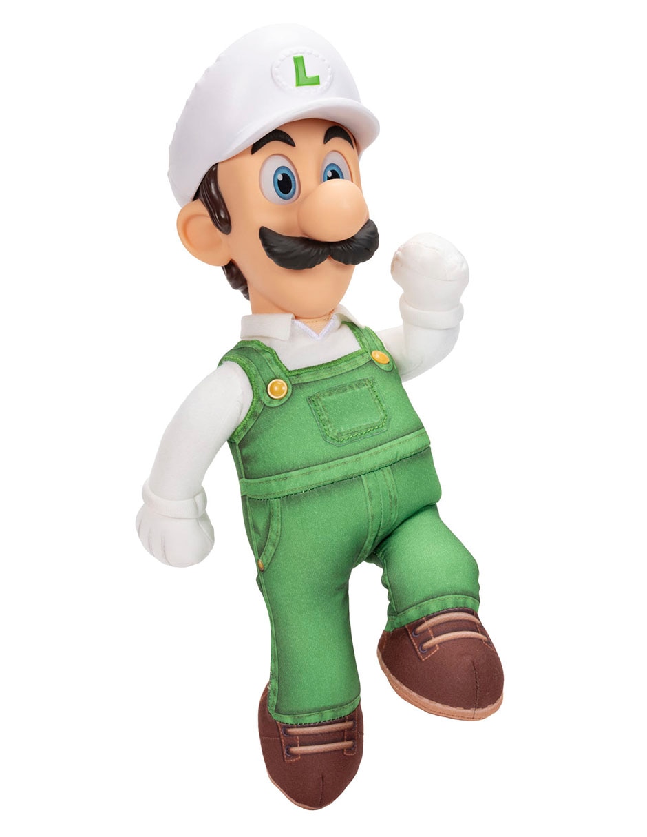 Peluche Super Mario Galaxy Movie Luigi de fuego 3