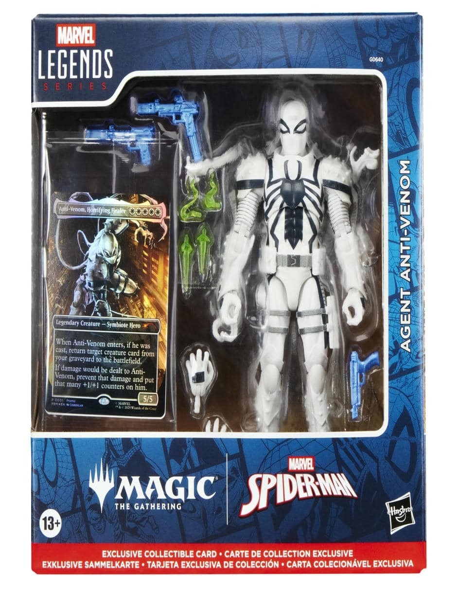 Figura de acción articulada Spider-Man Agent Anti-Venom collectors Marvel