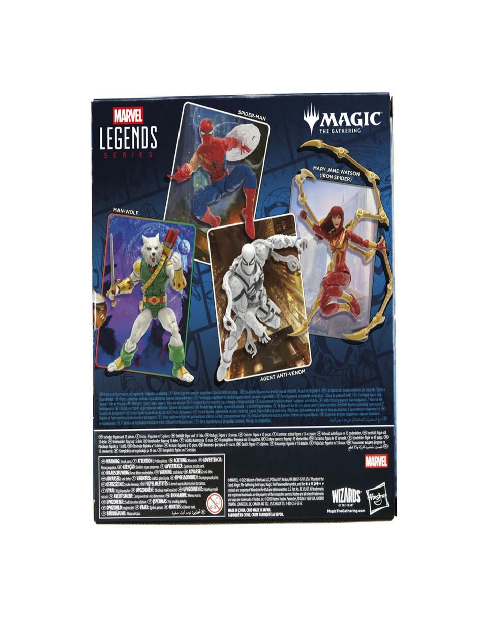 Figura de acción articulada Spider-Man Agent Anti-Venom collectors Marvel