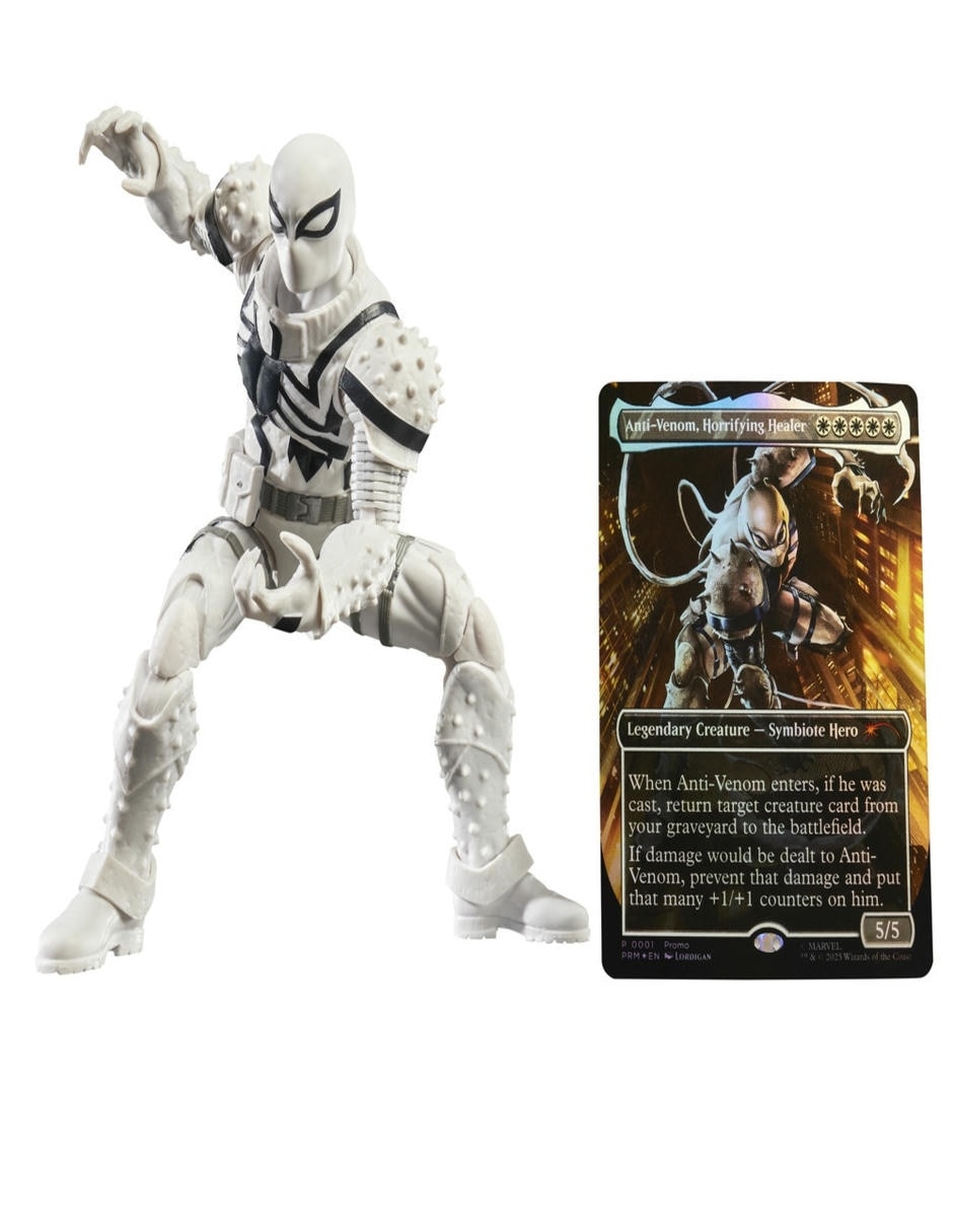 Figura de acción articulada Spider-Man Agent Anti-Venom collectors Marvel