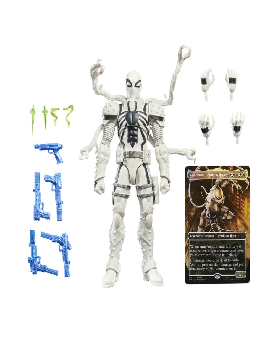 Figura de acción articulada Spider-Man Agent Anti-Venom collectors Marvel