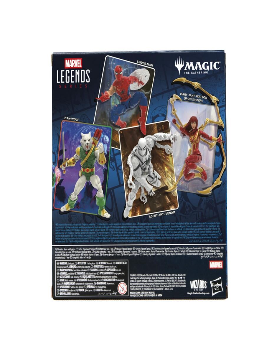 Figura de acción articulada Spider-Man Man-Wolf collectors Marvel